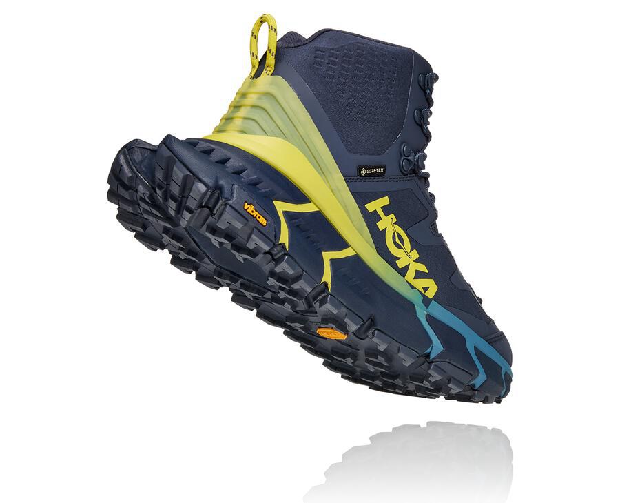 Hoka One One Tennine Hike Gore-Tex Vandringsskor Herr - Blå - YCHUB-0265